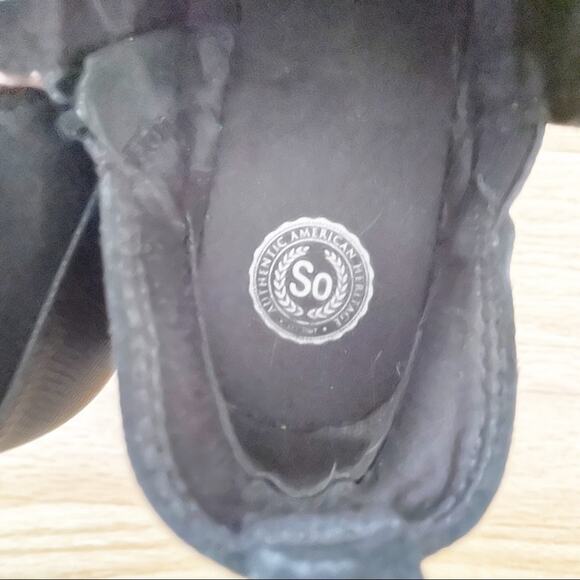 SO Leopard Print Ankle Booties Slip On Textured - Picture 6 of 6